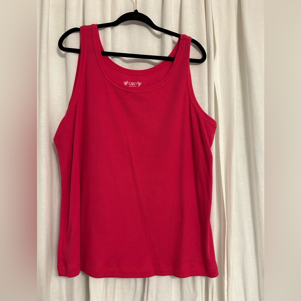 Plus size tank top- cotton  22/24